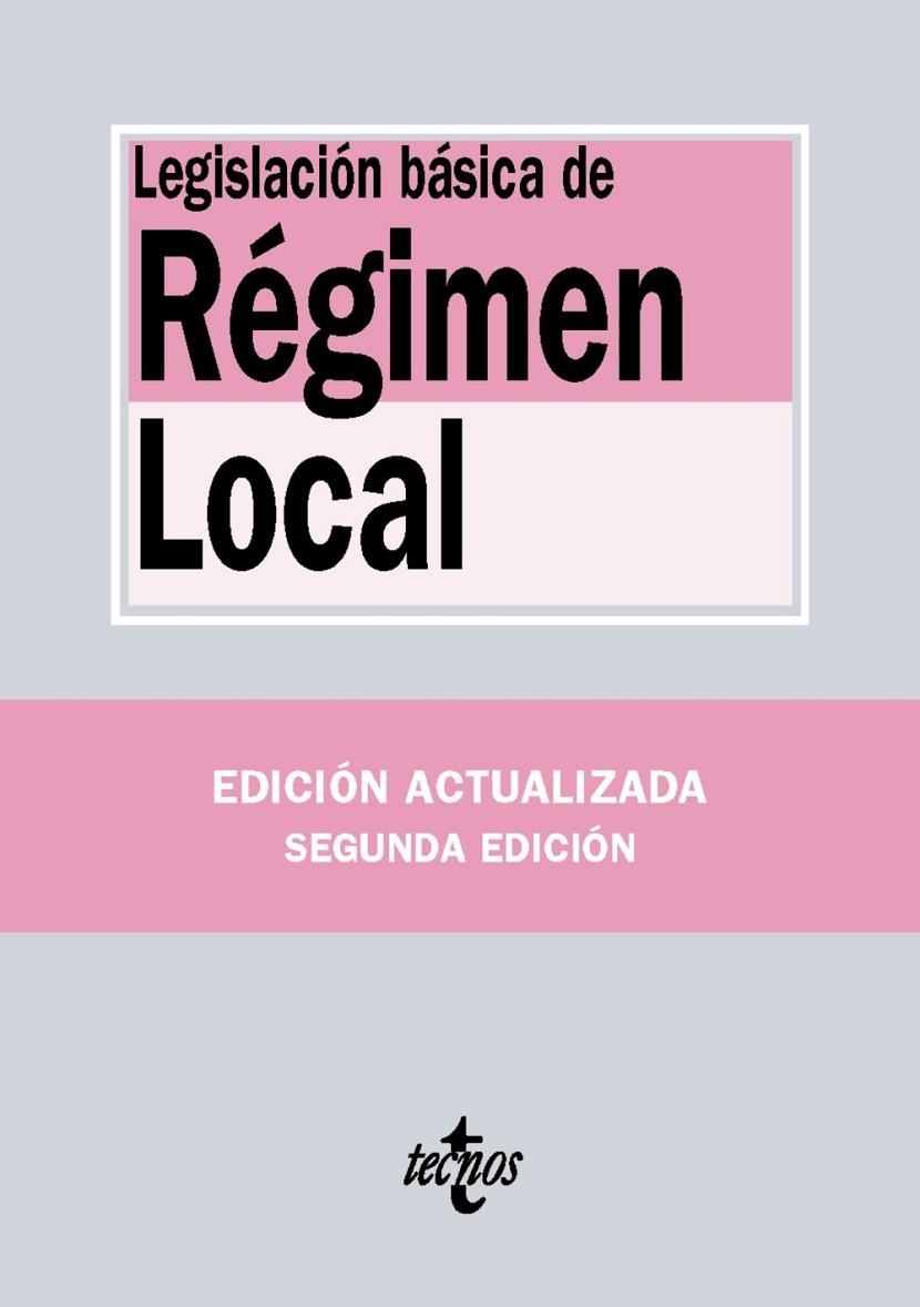 LEGISLACIÓN DE RÉGIMEN LOCAL | 9788430969463 | EDITORIAL TECNOS