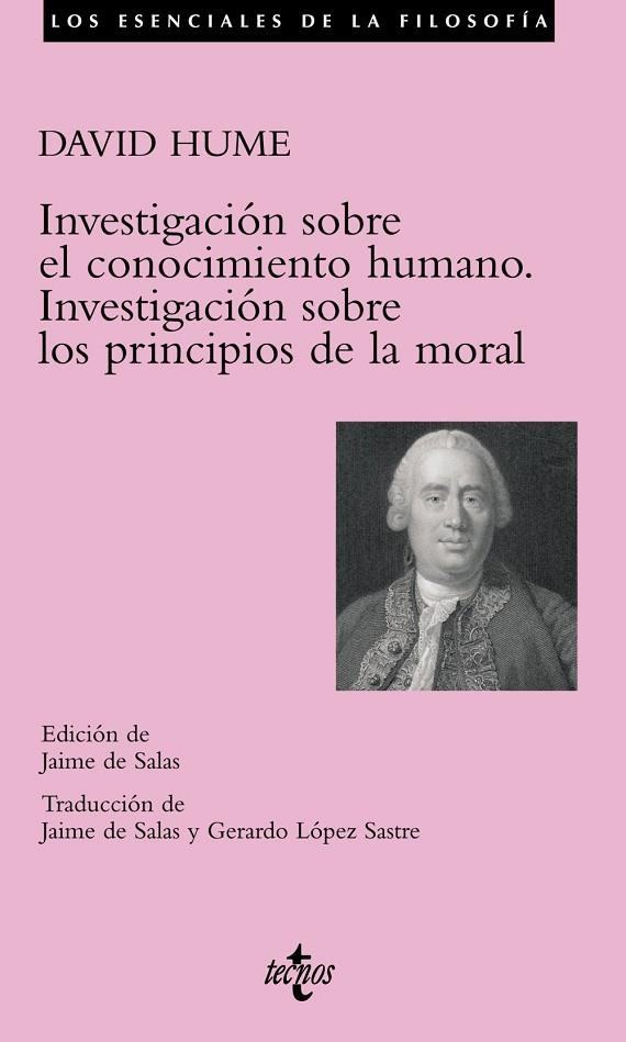 INVESTIGACIÓN SOBRE EL CONOCIMIENTO HUMANO. INVESTIGACIÓN SOBRE LOS PRINCIPIOS DE LA MORAL | 9788430945412 | HUME, DAVID