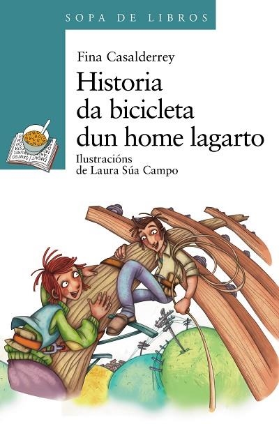 HISTORIA DA BICICLETA DUN HOME LAGARTO | 9788499147543 | CASALDERREY, FINA