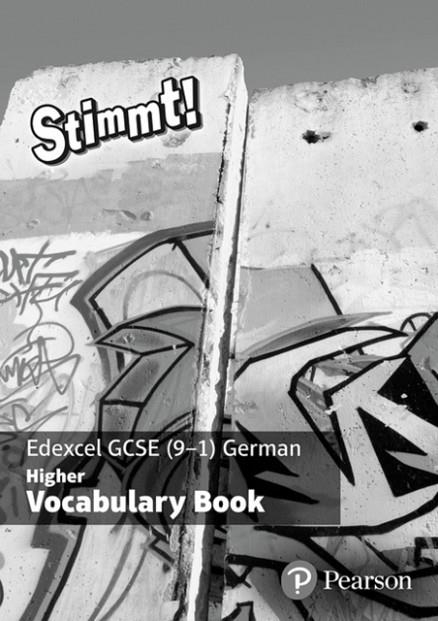 STIMMT! EDEXCEL GCSE GERMAN HIGHER VOCAB BOOK PACK | 9781292133447