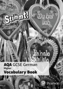 STIMMT! AQA GCSE GERMAN HIGHER VOCAB BOOK PACK | 9781292133430