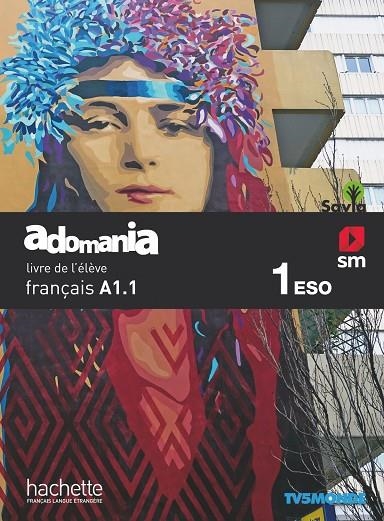 1º ESO FRANCÉS ADOMANIA 19 | 9788491824367