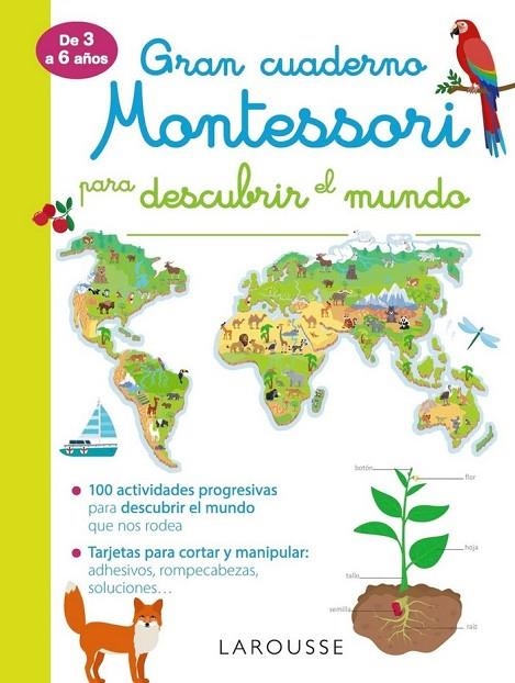 GRAN CUADERNO MONTESSORI PARA DESCUBRIR EL MUNDO | 9788417720261