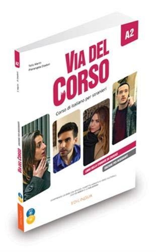 VIA DEL CORSO A2 – LIBRO DEL PROFESSORE + 2CD + DVD | 9788898433926