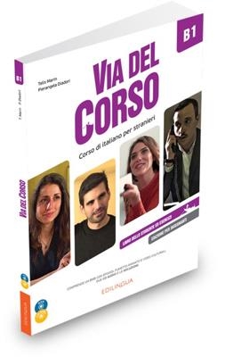 VIA DEL CORSO B1 – LIBRO DEL PROFESSORE + 2CD + DVD | 9788899358471