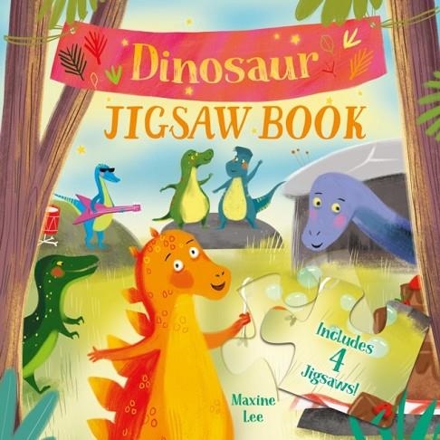 DINOSAUR JIGSAW BOOK | 9781789507997 | MAXINE LEE