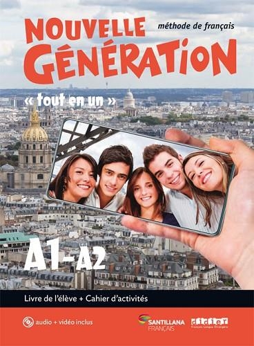 NOUVELLE GENERATION A1/A2 LIVRE/EX+CD+DV | 9788490494745