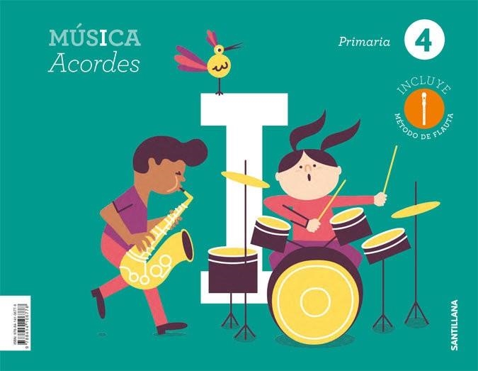 4PRI MUSICA ACORDES + ATRIL ED19 | 9788414106778