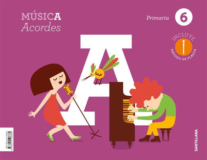 6PRI MUSICA ACORDES + ATRIL ED19 | 9788414106860