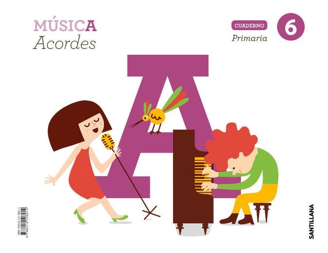 6PRI CUADERNO MUSICA ED19 | 9788414106914