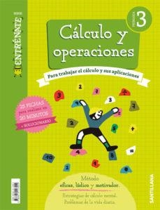 3PRI CUAD CALCULO ENTRENATE ED18 | 9788414113554