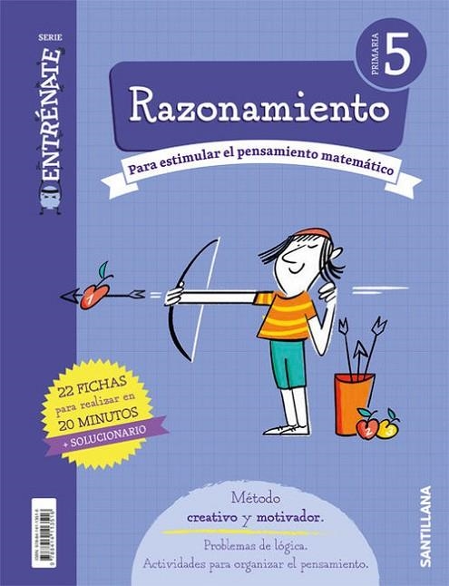 5PRI CUAD RAZONAMIENTO ENTRENATE ED18 | 9788414113516