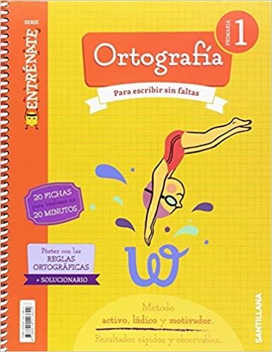 1PRI CUAD ORTOGRAFIA ENTRENATE ED18 | 9788414113622