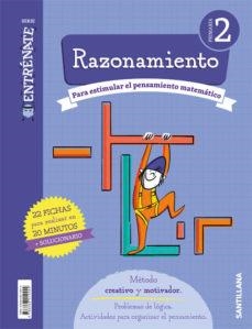 2PRI CUAD RAZONAMIENTO ENTRENATE ED18 | 9788468019444