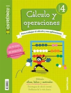 4PRI CUAD CALCULO ENTRENATE  ED18 | 9788468019536