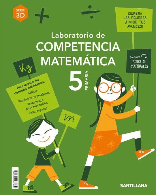 5PRI COMP MATEMATICA 3D CAST ED20 | 9788468027661