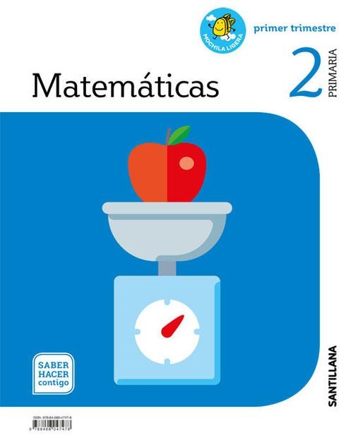 2PRI MATEMATICAS MOCHILA SHC ED18 | 9788468047478