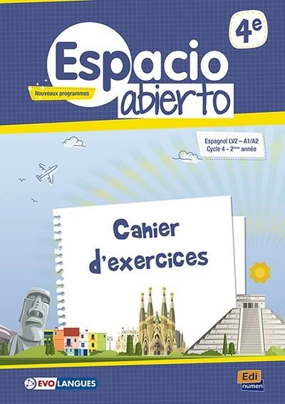 ESPACIO ABIERTO 4E CAHIER D’EXERCICES NO | 9788491790426