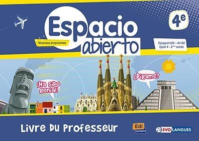 ESPACIO ABIERTO 4E PROFESSEUR | 9788491791058