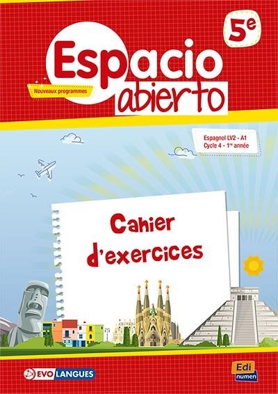 ESPACIO ABIERTO 5E EJERCICIOS NOUVEAUX P | 9788498489545