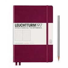 NOTEBOOK MEDIUM A5, TAPA DURA, PUNTOS PORT RED | 4004117551901