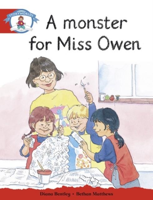 STAGE 1 PINK BOOK BAND:A MONSTER FOR MISS OWEN  | 9780435090210