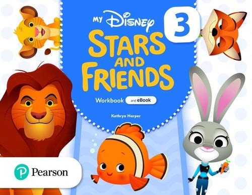 MY DISNEY STARS AND FRIENDS 3 WORKBOOK WITH EBOOK | 9781292395517