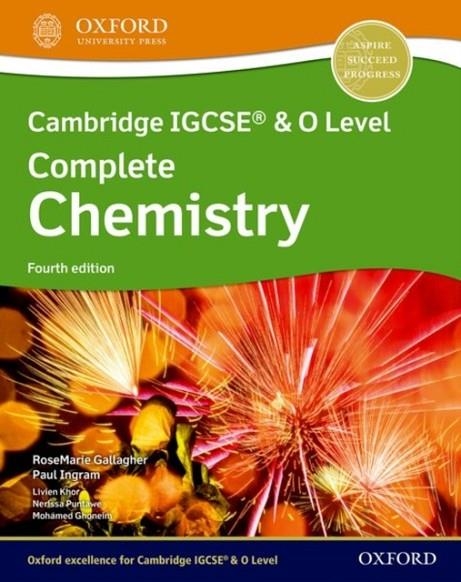 IGCSE AND O LEVEL COMPLETE CHEMISTRY SB 4E | 9781382005852