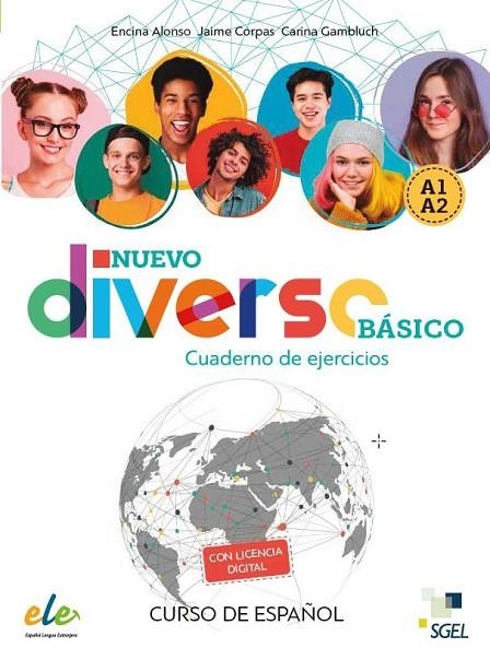 DIVERSO BÁSICO EJERCICIOS+@ A1 A2  | 9788417730291 | ENCINA ALONSO ARIJA