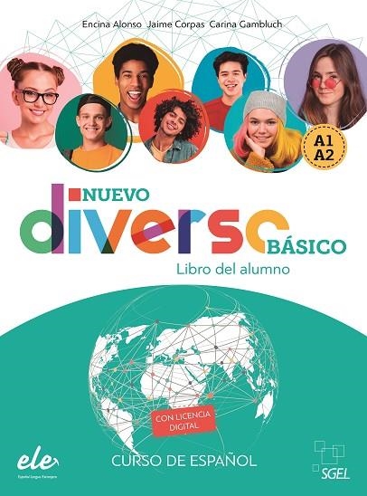 NUEVO DIVERSO BÁSICO ALUMNO+@ A1 A2 | 9788417730284 | ENCINA ALONSO ARIJA