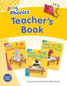 JOLLY PHONICS TEACHER'S BOOK PRINT LETTERS 1, 2, 3 | 9781844147274