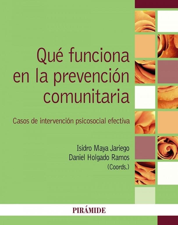 QUÉ FUNCIONA EN LA PREVENCIÓN COMUNITARIA | 9788436844962