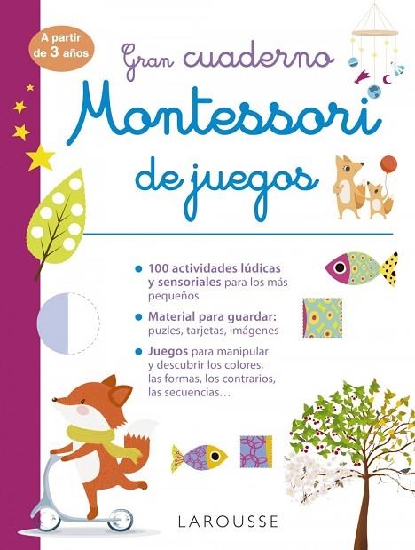 GRAN CUADERNO MONTESSORI DE JUEGOS | 9788418473234