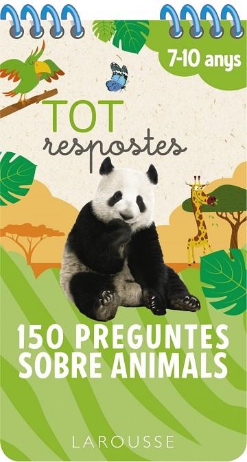 TOT RESPOSTES.150 PREGUNTES SOBRE ANIMALS | 9788417720827