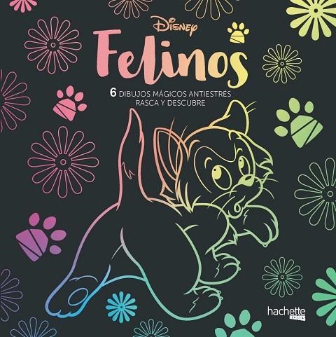 ARTETERAPIA. FELINOS DISNEY. 6 DIBUJOS MÁGICOS | 9788417240790