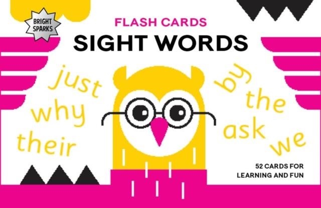 BRIGHT SPARKS FLASH CARDS - SIGHT WORDS | 9781787080881 | DOMINIKA LIPNIEWSKA