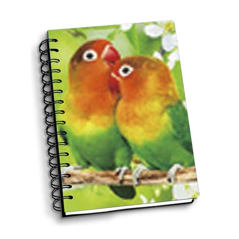 NOTEBOOK 3D A5 PARAKEET | 0606707640886