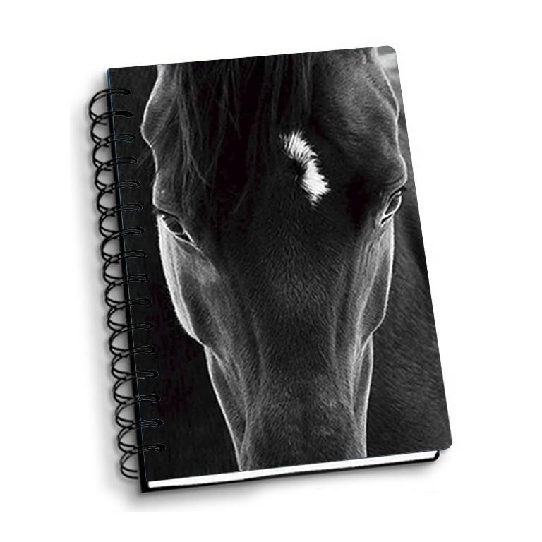 NOTEBOOK 3D A5 BLACK HORSE | 0606707926935