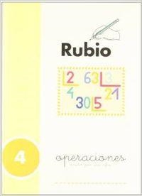 OPERACIONES 04 | 9788485109562 | RUBIO