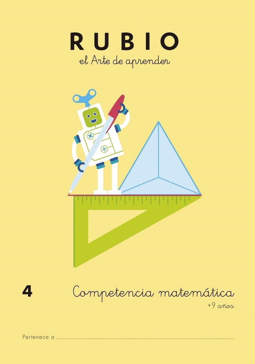 COMPETENCIA MATEMATICA 4 | 9788416744138 | RUBIO