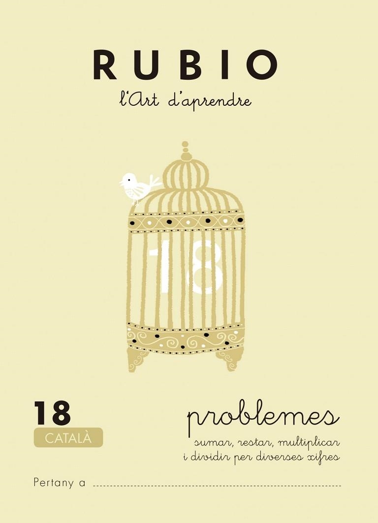 PROBLEMES 18 CATALAN | 9788489773233 | RUBIO