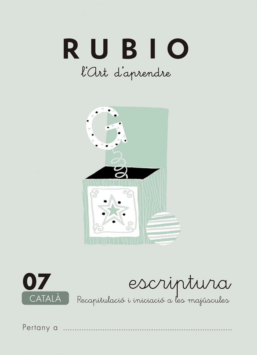 ESCRIPTURA 07 CATALAN | 9788489773479 | RUBIO