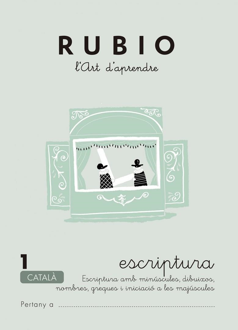 ESCRIPTURA 1 CATALAN | 9788489773516 | RUBIO