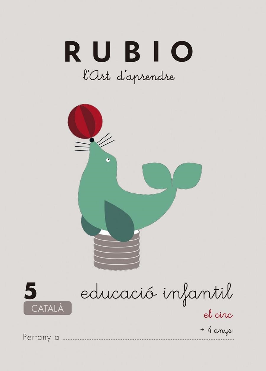 EDUCACIO INFANTIL 05 CATALAN | 9788489773707 | RUBIO