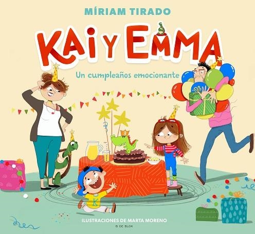 KAI Y EMMA 1 - UN CUMPLEAÑOS EMOCIONANTE | 9788418054891 | MIRIAM TIRADO