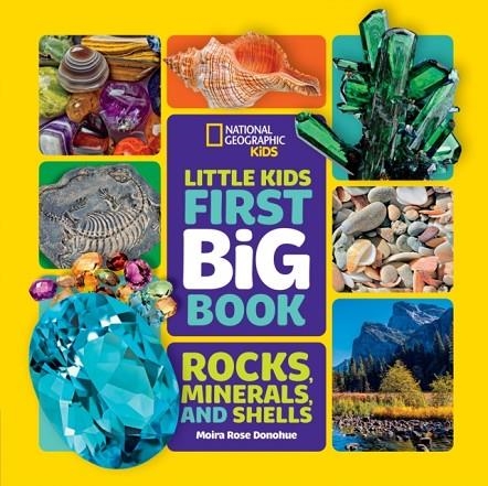 LITTLE KIDS FIRST BIG BOOK OF ROCKS, MINERALS AND SHELLS | 9781426372223 | MOIRA ROSE DONOHUE