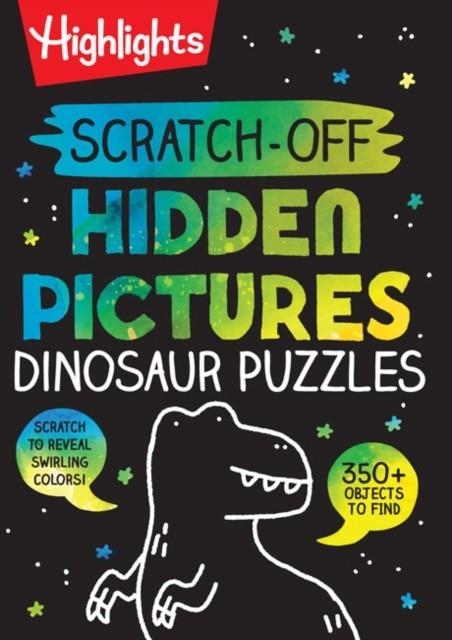 SCRATCH-OFF HIDDEN PICTURES DINOSAUR PUZZLES | 9781644726747