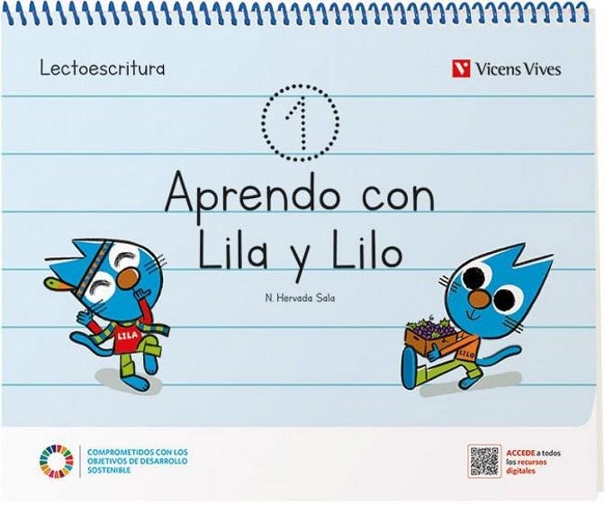 APRENDO CON LILA Y LILO CUADERNO 1 | 9788468280783