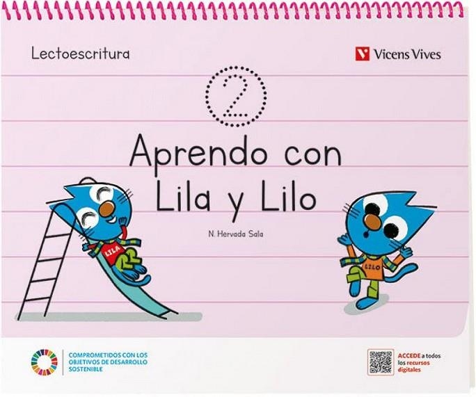 APRENDO CON LILA Y LILO CUADERNO 2 | 9788468280790