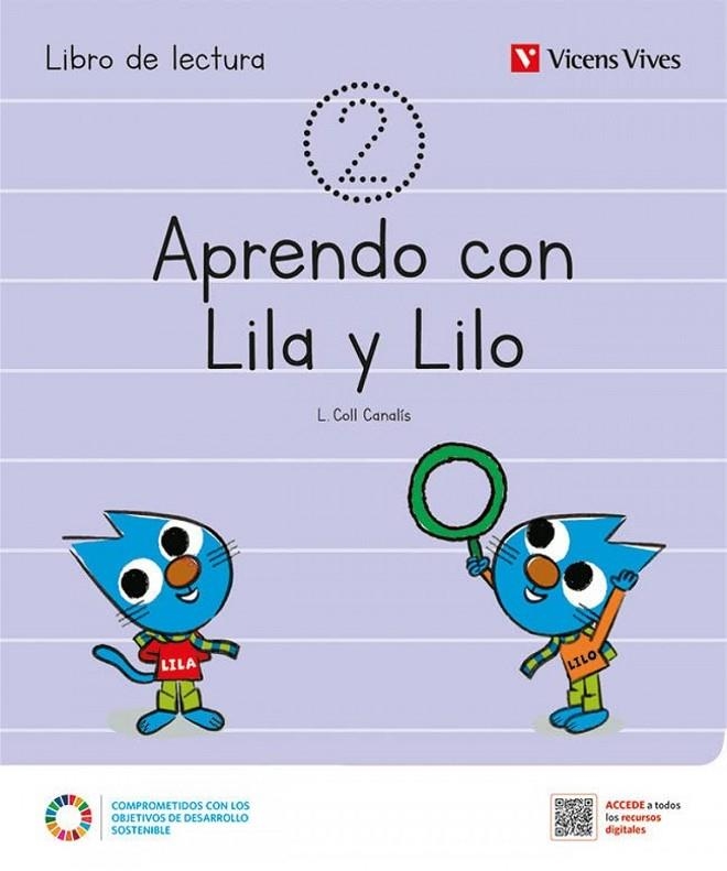 APRENDO CON LILA Y LILO LIBRO DE LECTURAS 2 | 9788468283890